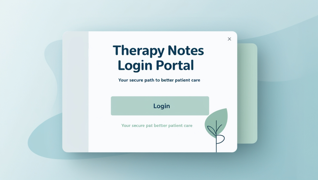 therapy notes